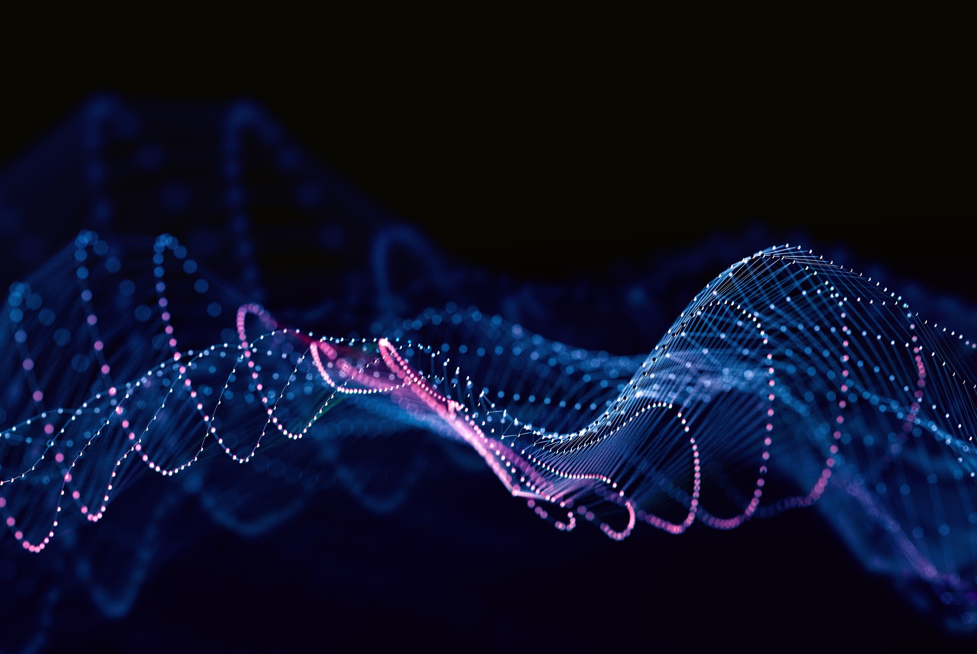 Connection structure. Science background.3d illustration.